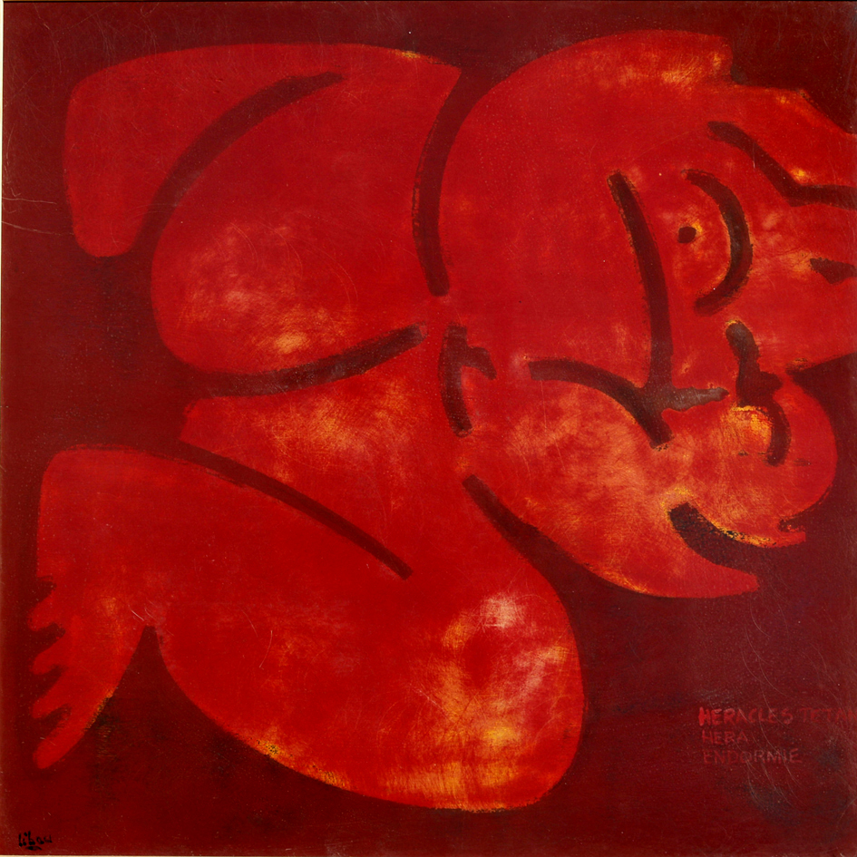 H�racl�s t�tant hera endormie